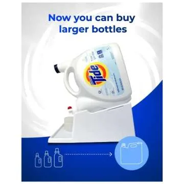TidyFriend Laundry Detergent Holder with Drip Tray