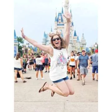 LUKYCILD Magic Castle Tank Top for Summer Adventures