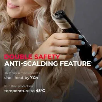 TYMO Airflow 2.0 Straightener & Curler for Effortless Hair Styling