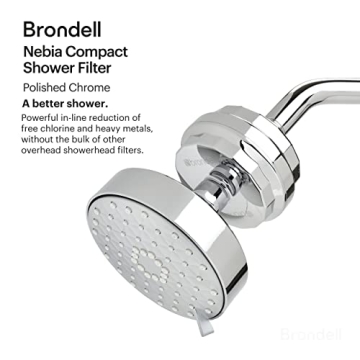 Brondell VivaSpring Shower Filter - Healthier Skin & Hair