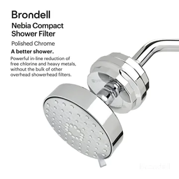 Brondell VivaSpring Shower Filter - Healthier Skin & Hair