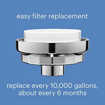 Brondell VivaSpring Shower Filter - Healthier Skin & Hair