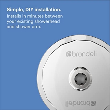 Brondell VivaSpring Shower Filter - Healthier Skin & Hair