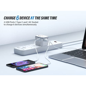 EPICKA Worldwide Universal Travel Power Adapter