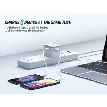 EPICKA Worldwide Universal Travel Power Adapter