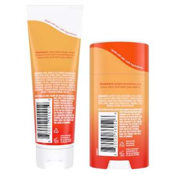 Lume Whole Body Deodorant - Invisible Cream Tube and Solid Stick - 72 Hour Odor Control - Aluminum F...