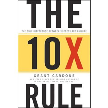 The 10X Rule Book for Achieving Success and Overcoming Failure