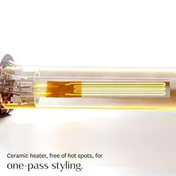 T3 SinglePass Curling Wand for Smooth, Shiny Curls