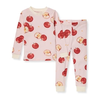 Burt's Bees Baby Girls' Organic Cotton Pajamas Set - Apple Orchard