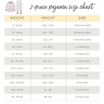 Organic Cotton Baby Girls' Pajama Set - Apple Orchard