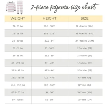 Organic Cotton Baby Girls' Pajama Set - Apple Orchard