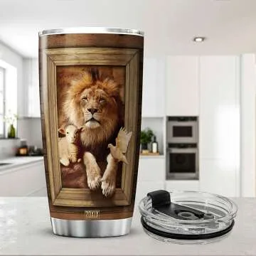 Inspirational Christian Tumbler 20oz Insulated Cup