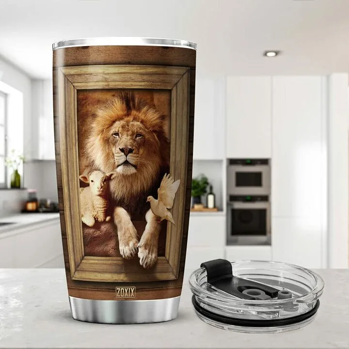 Inspirational Christian Tumbler 20oz Insulated Cup