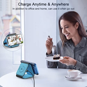 RTOPS 3 in 1 Wireless Charging Station for Apple Devices