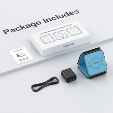 RTOPS 3 in 1 Wireless Charging Station for Apple Devices