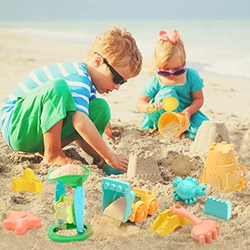 Cute Stone 24 PCS Beach Sand Toys Set for Kids