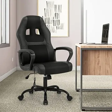 Gaming Chair Ergonomic Office Chair with Massage Feature