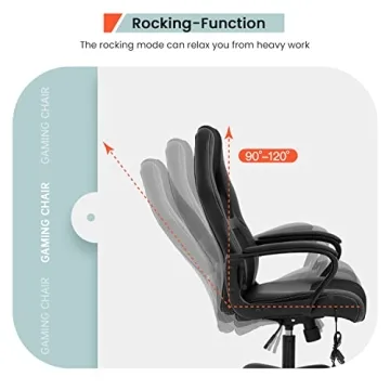 Gaming Chair Ergonomic Office Chair with Massage Feature