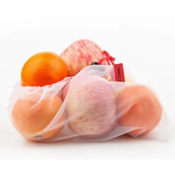 Ecowaare Eco-Friendly Mesh Produce Bags Set of 15