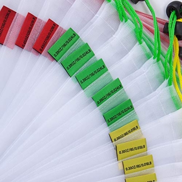 Ecowaare Eco-Friendly Mesh Produce Bags Set of 15