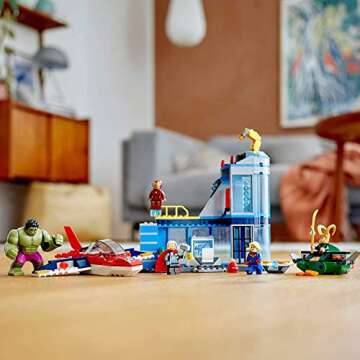 LEGO Marvel Avengers Wrath of Loki 76152 Building Toy with Marvel Avengers Minifigures and Tesseract; Great Gift for Kids Who Love Captain Marvel, Iron Man and Thor (223 Pieces)