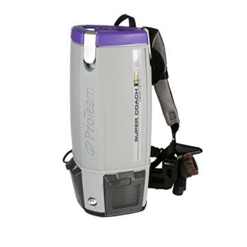 ProTeam Super Coach Pro 10 Backpack Vacuum for Commercial Use