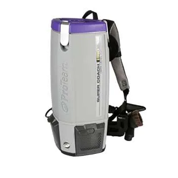 ProTeam Super Coach Pro 10 Backpack Vacuum for Commercial Use