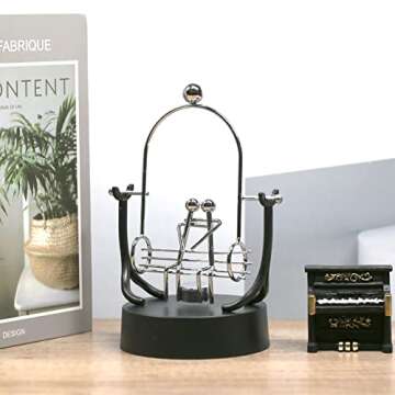 Sunnytech Steel Balance Robot - Kinetic Art Desk Toy