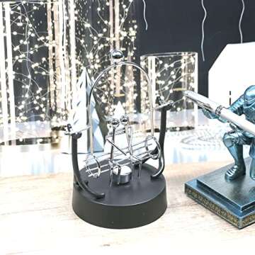 Sunnytech Steel Balance Robot - Kinetic Art Desk Toy