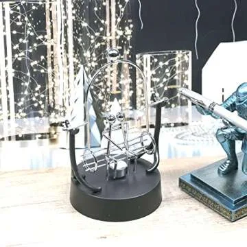 Sunnytech Steel Balance Robot - Kinetic Art Desk Toy