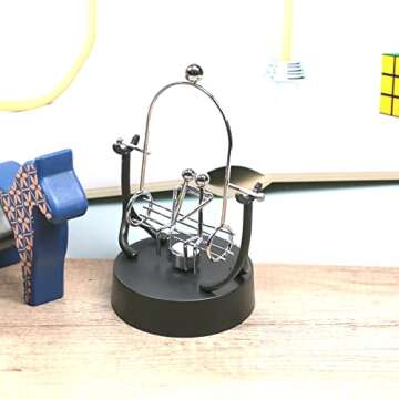 Sunnytech Steel Balance Robot - Kinetic Art Desk Toy