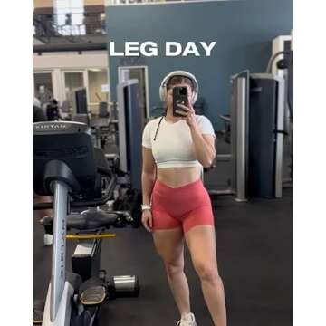 Aoxjox Women's Crop Top - Stylish Longline Workout Tee