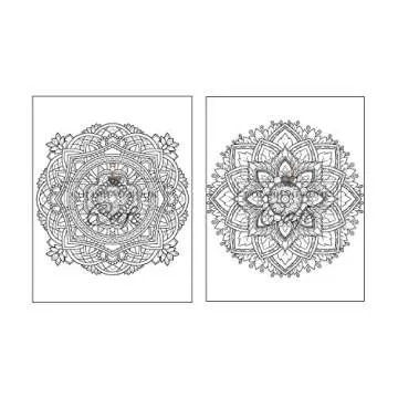 125 Mandalas: An Adult Coloring Book Featuring 125 of the World’s Most Beautiful Mandalas for Stress Relief and Relaxation (Mandala Coloring Books)