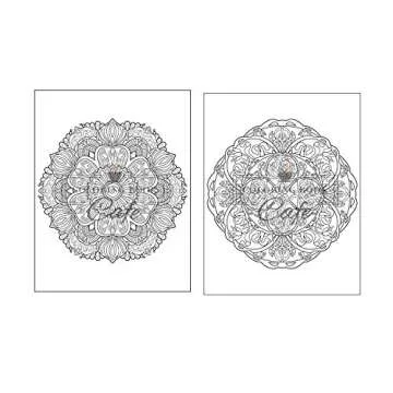 125 Mandalas: An Adult Coloring Book Featuring 125 of the World’s Most Beautiful Mandalas for Stress Relief and Relaxation (Mandala Coloring Books)
