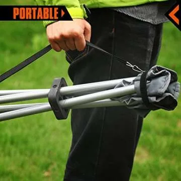 KingCamp Portable Lightweight Folding Stool for Outdoors