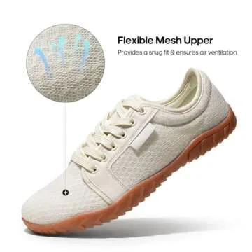 NORTIV 8 Mens Womens Quick Dry Water Shoes - Barefoot Aqua Swim Shoes for Beach Sports, Fishing, Hiking, Boating & Surfing,Size M3.5/L5,Beige,SNWS241U