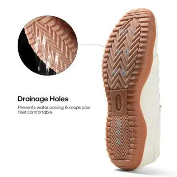 NORTIV 8 Mens Womens Quick Dry Water Shoes - Barefoot Aqua Swim Shoes for Beach Sports, Fishing, Hiking, Boating & Surfing,Size M3.5/L5,Beige,SNWS241U