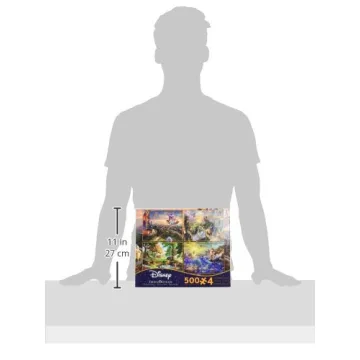 Ceaco Disney Dreams Collection - 4 in 1 Puzzles Set