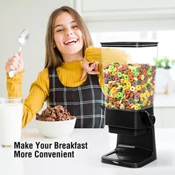 Cereal Dispenser Countertop 5.5 QT Storage Solution