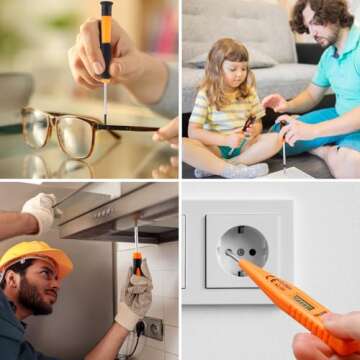 Tool Kit - 84 Pieces Professional Home Tool Set Ideal for Household Repair DIY Crafts (45 Types of Sets)