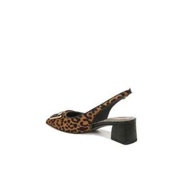 Franco Sarto Women's Racer Slingback Low Block Heel Pump