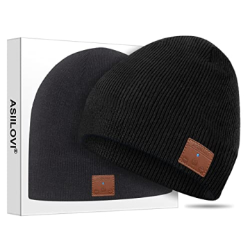 ASIILOVI Bluetooth Beanie Wireless Music Hat for All Seasons