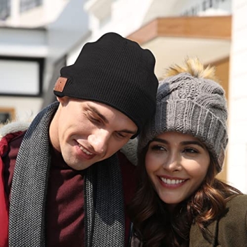 ASIILOVI Bluetooth Beanie Wireless Music Hat for All Seasons