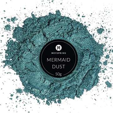 MEYSPRING Mermaid Dust Epoxy Resin Pigment - 50g for Art