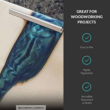 MEYSPRING Mermaid Dust - Vibrant Mica Powder for Art