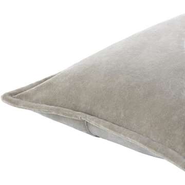 Livabliss x Galey Alix Karling Modern Throw Pillow, 13" L x 20" W, Taupe