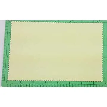 10 Sunshine Silver Polishing Cloth for Sterling Silver, Gold, Brass and Copper Jewelry Polishing Cloth