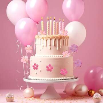 2 Pack Sakura Flower Silicone Soap Molds, 6 Cavity Ice Cube Tray by EORTA for Mousse Chocolate Jelly Dessert Candy Pastry DIY Craft Valentine Day, Pink