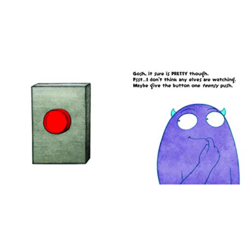 Don't Push the Button Christmas Adventure Interactive Book