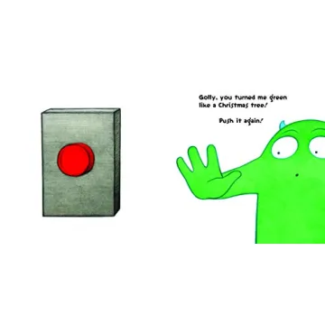 Don't Push the Button Christmas Adventure Interactive Book